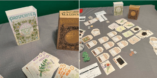 board game Prosperitea displayed