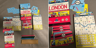 board game Next Station London displayed